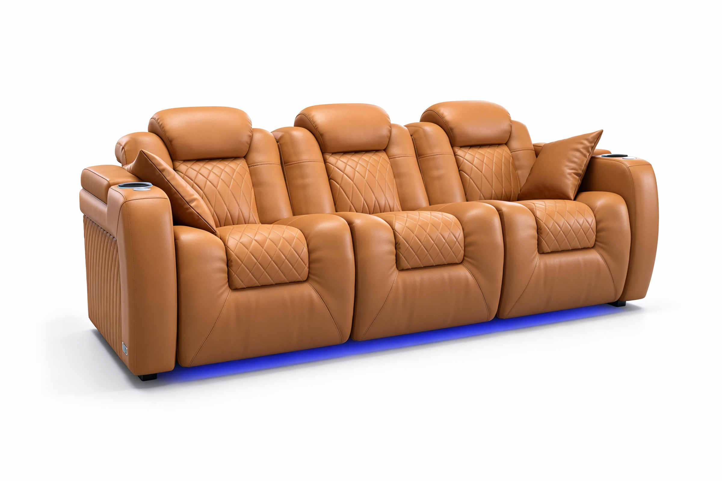 Tarantino Rubik's Cube Italian Leather Sofa