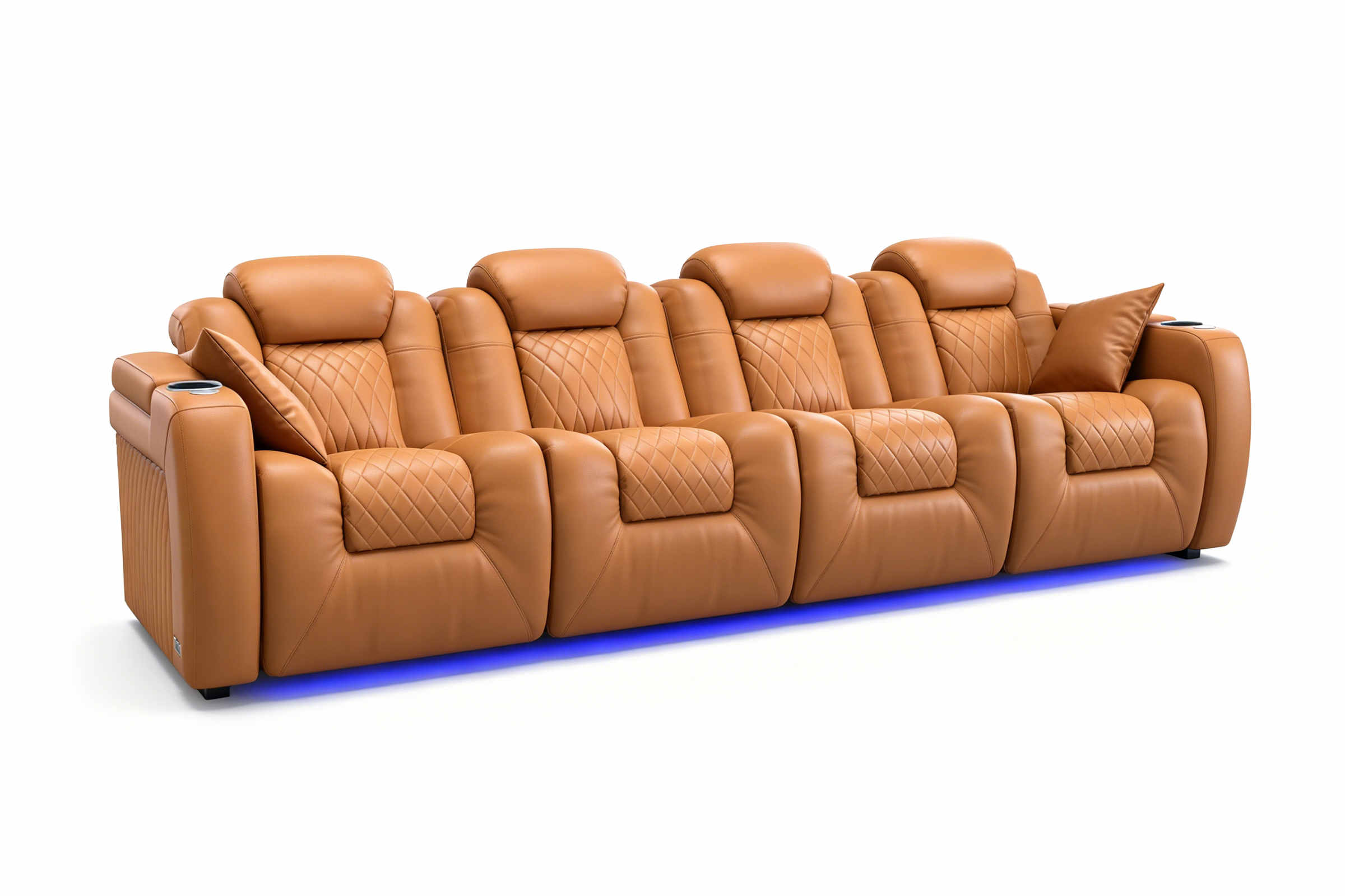 Tarantino Rubik's Cube Italian Leather Sofa