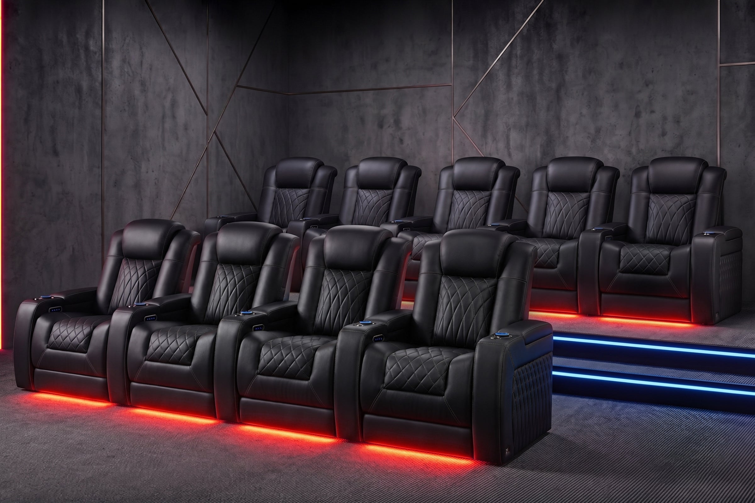 leather sofa