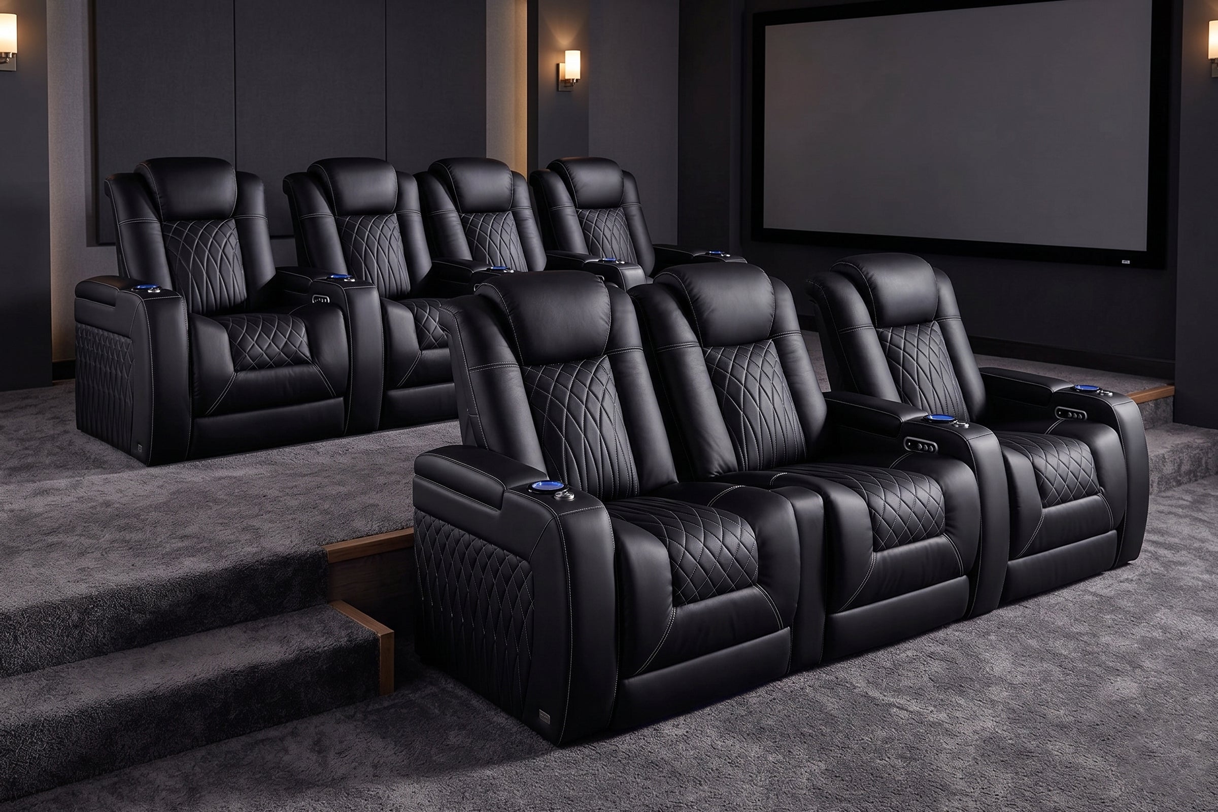 Leather seating