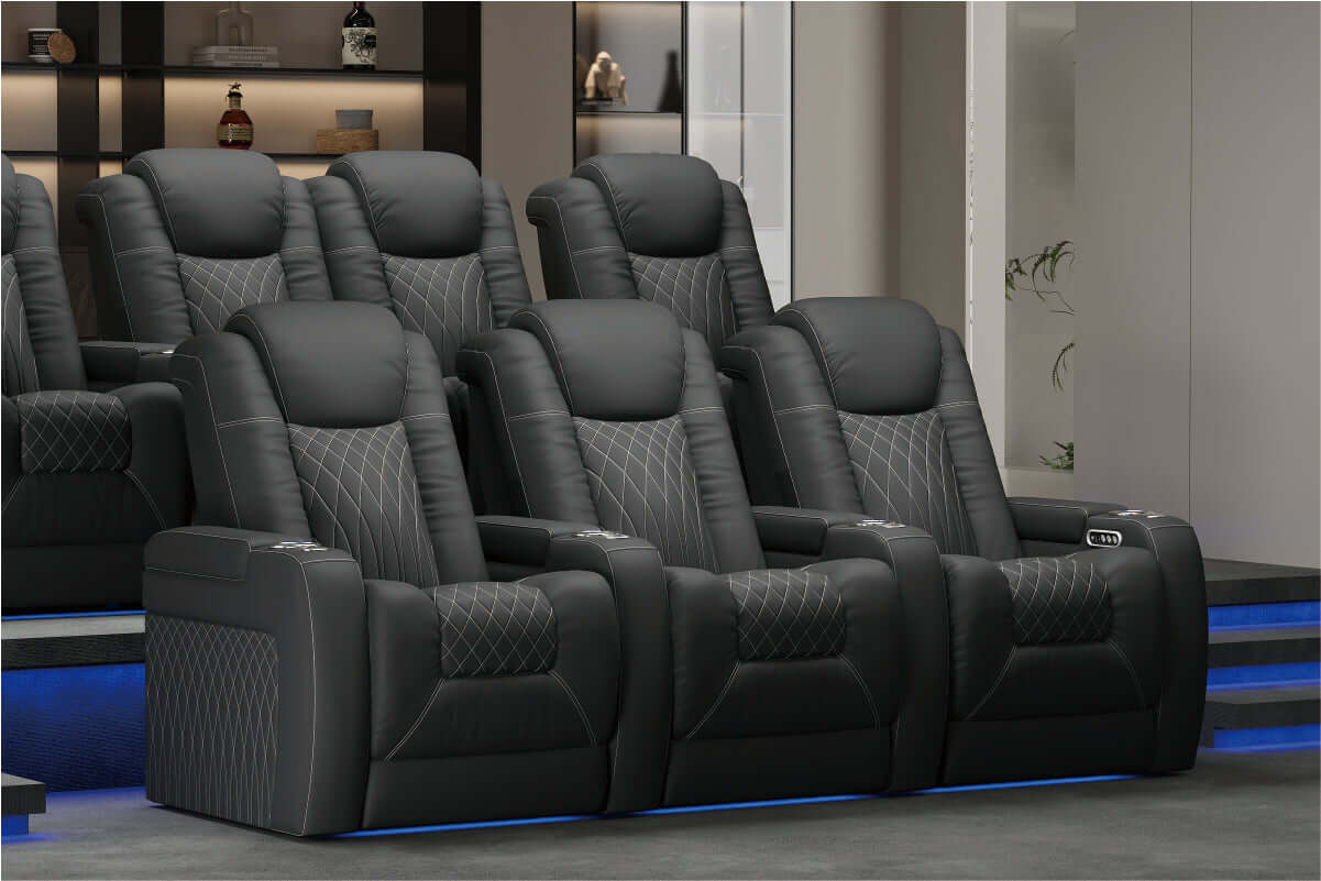 contemporary leather sofa
