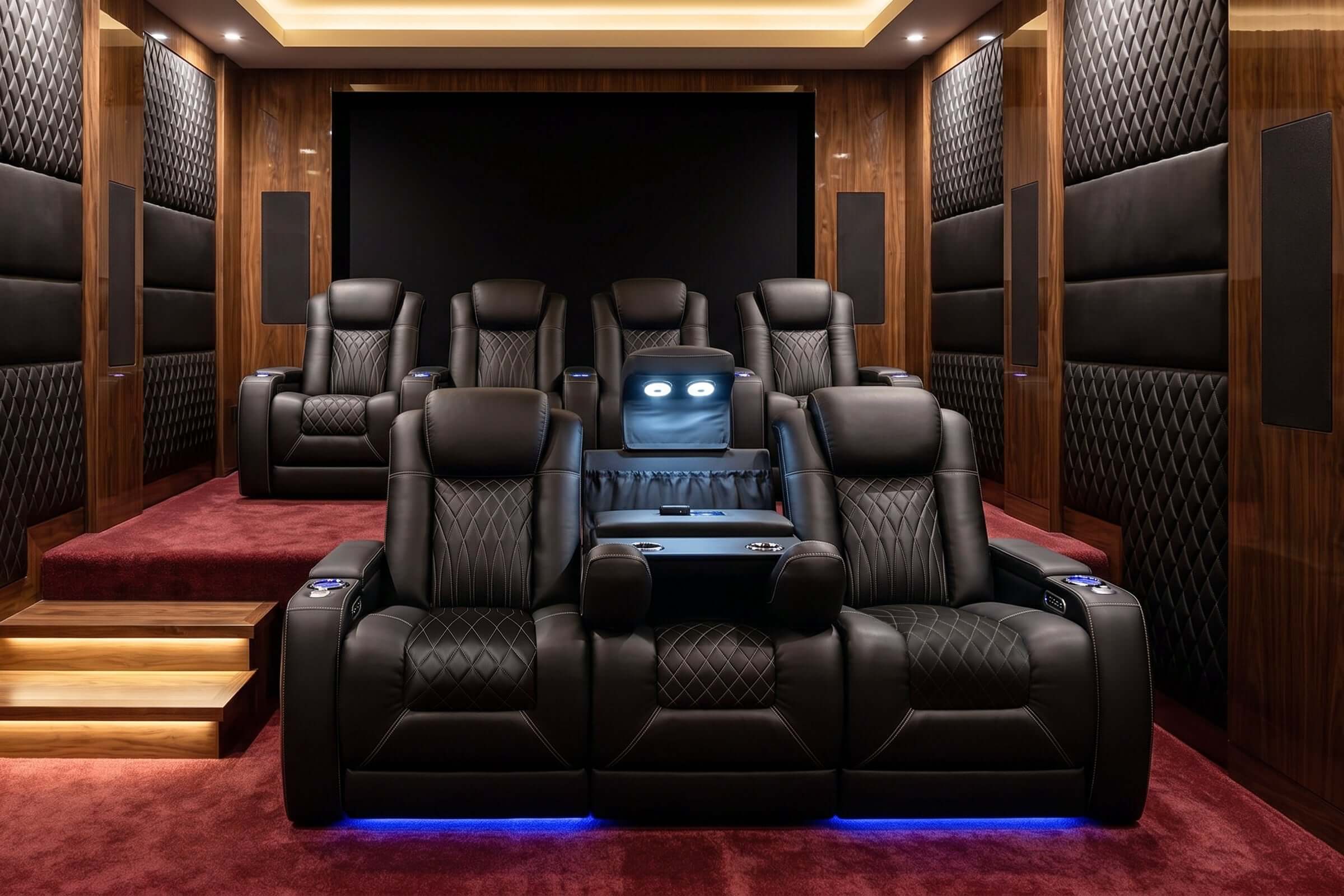 lether sofa