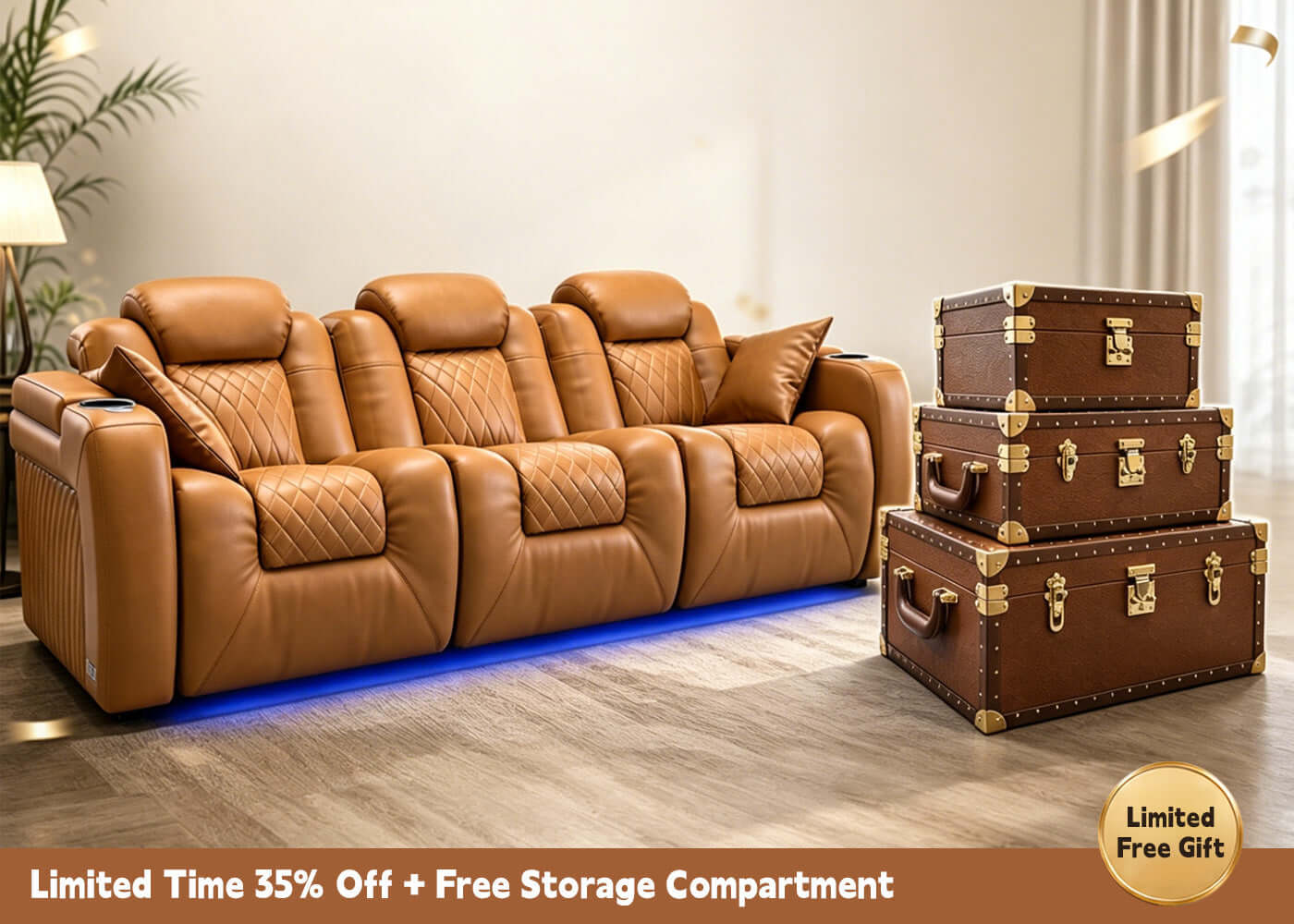 Leather Sofa
