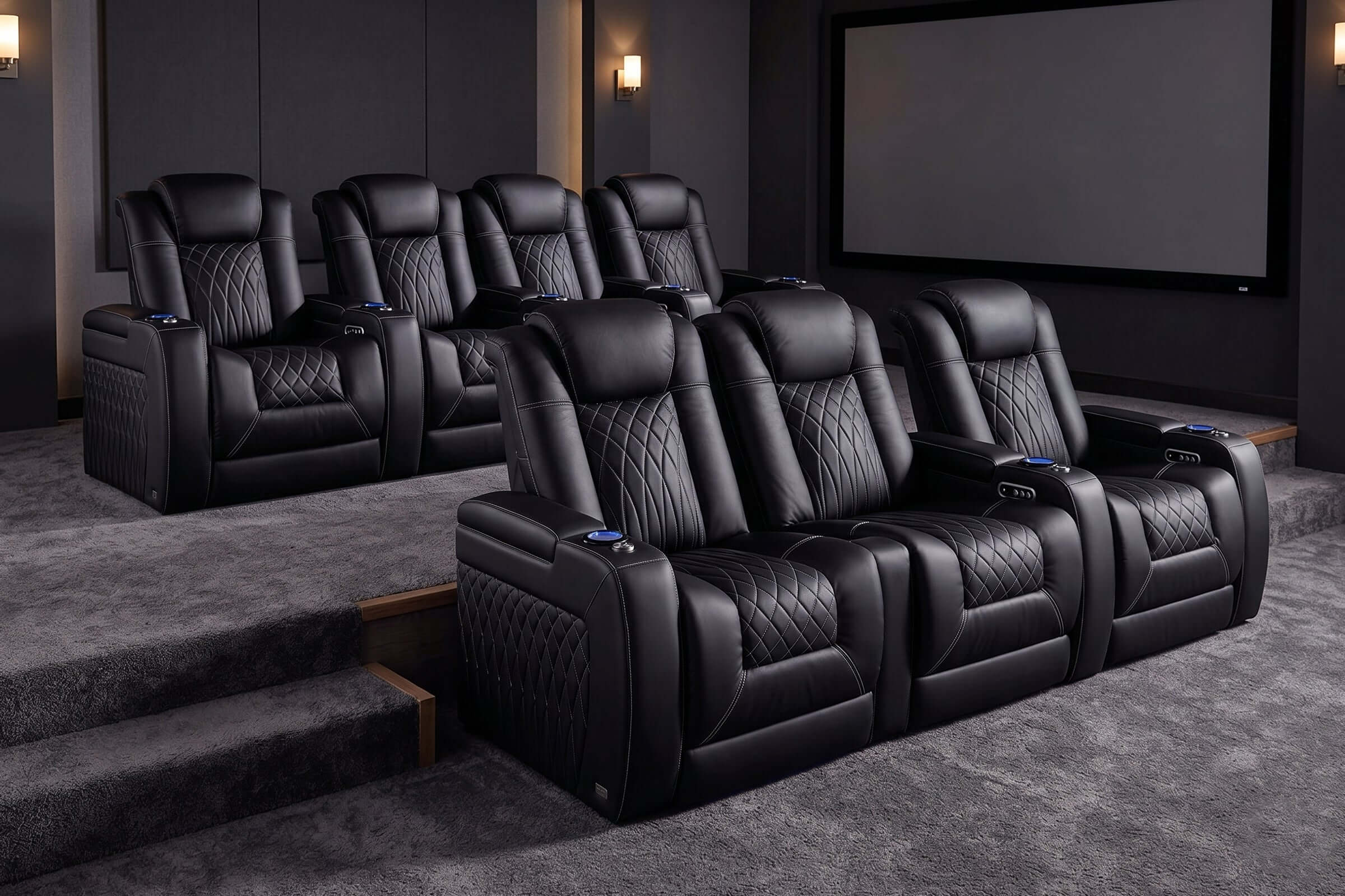 Leather seating