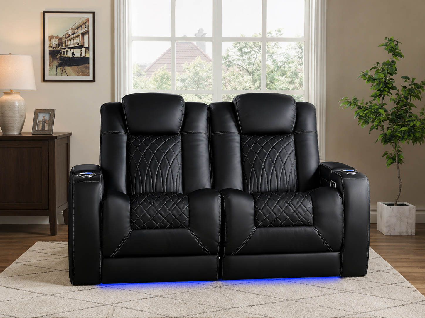 Leather Sofa