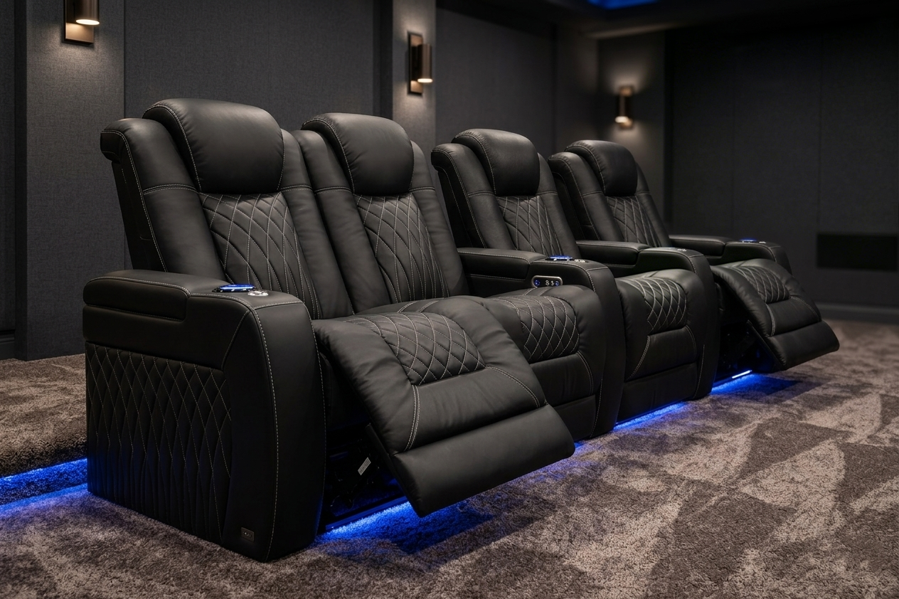Home Theater Seating-Care Tips for Lasting Comfort & Luxury