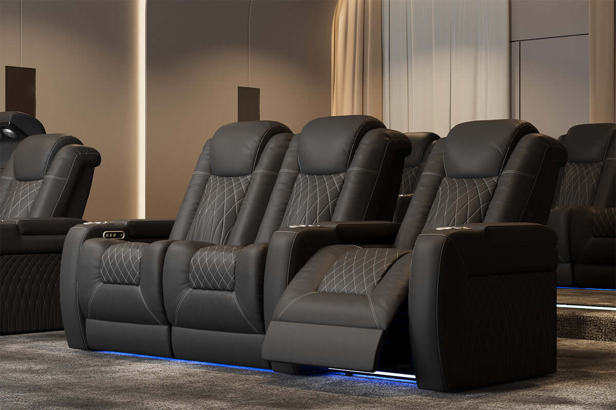 genuine leather sofa​