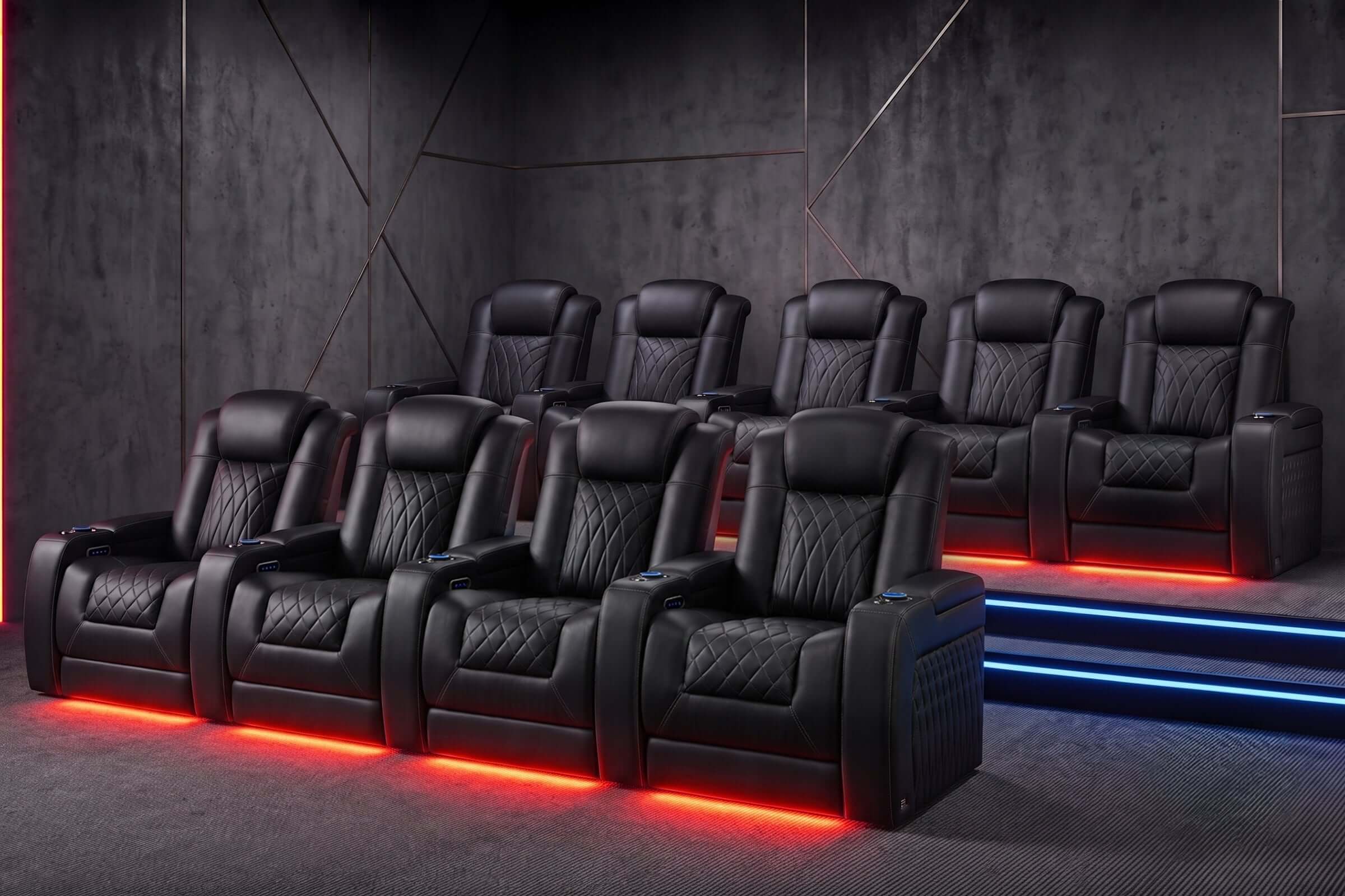 leather sofa