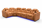Tarantino Rubik's Cube Italian Leather Sofa