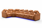 Tarantino Rubik's Cube Italian Leather Sofa