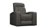 Vorlux Keaton Dual Motor Leather Home Theater Seating