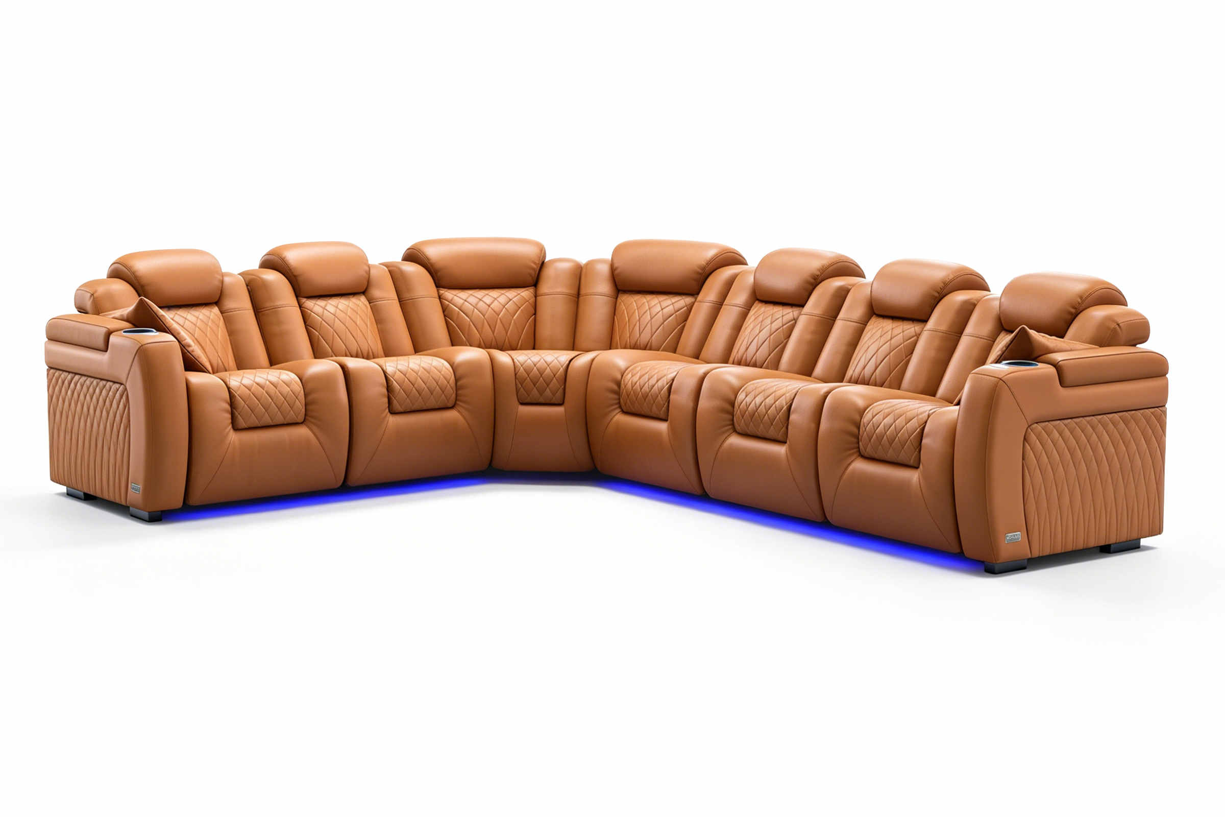 Tarantino Modular Cube Italian Leather Sofa – Vorluxseats