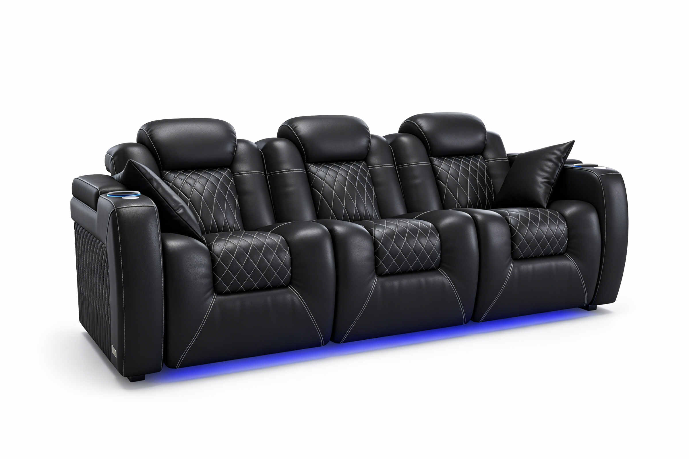 Tarantino Rubik's Cube Italian Leather Sofa