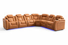 Tarantino Rubik's Cube Italian Leather Sofa