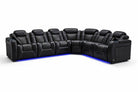 Tarantino Rubik's Cube Italian Leather Sofa