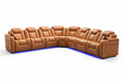 Tarantino Rubik's Cube Italian Leather Sofa