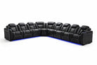 Tarantino Rubik's Cube Italian Leather Sofa