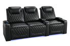 Nolan home theater seating illuminated cup holder LED