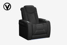 V Vorlux Kubrick Three Motor Leather Home Theater Seating